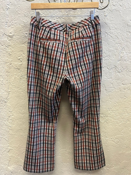 Cabi plaid capri sz4
