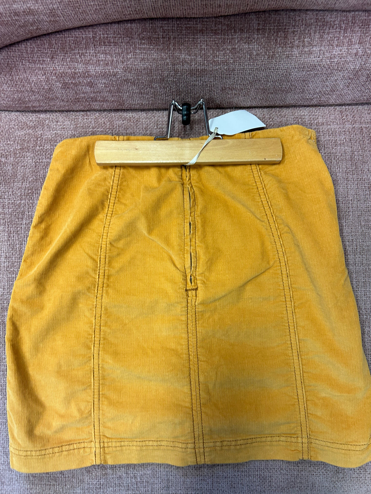 Free People faux suede mini skirt sz6