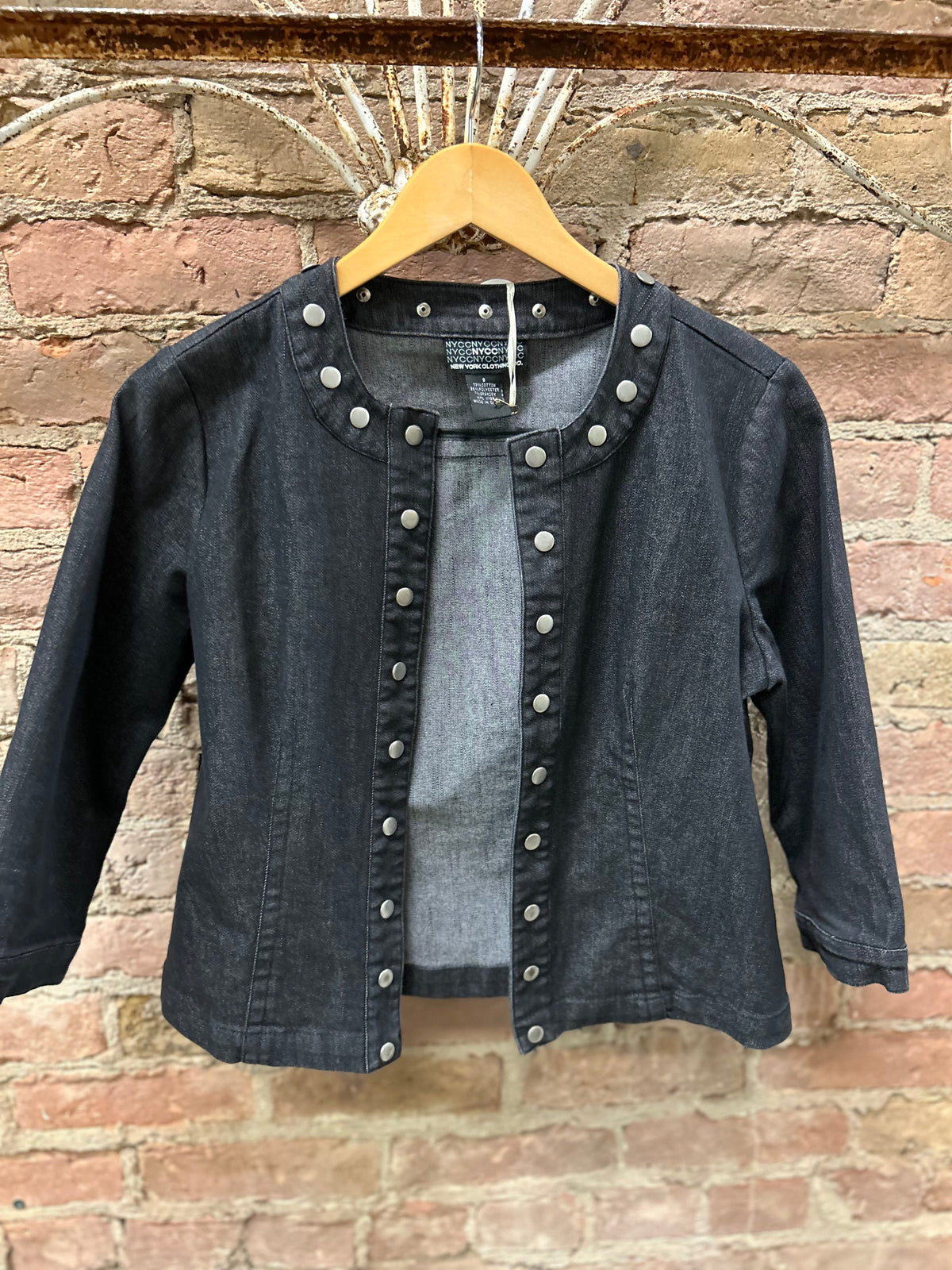 NYCC stud open front jacket szS