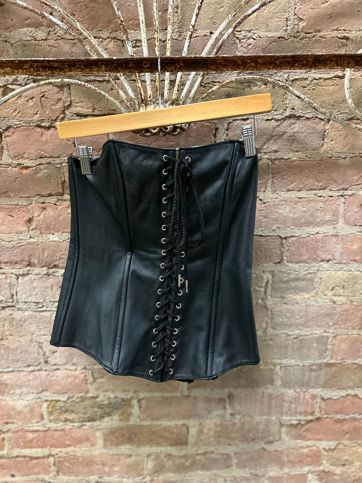 Leather corset szXL
