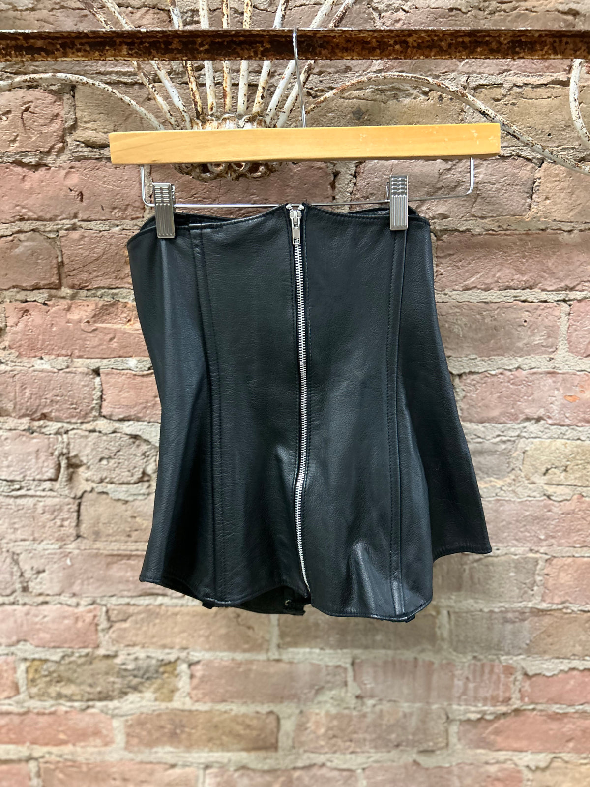 Leather corset szXL