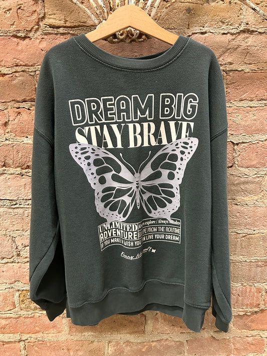 Zara kids pullover Dream Big sz9-10