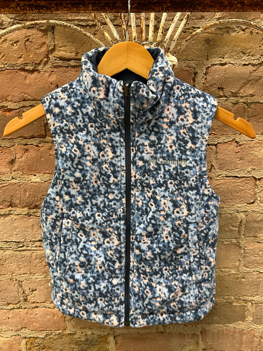 Columbia kids reversible vest sz4